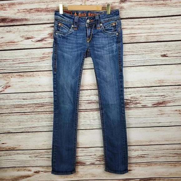 Rock Revival Denim - Rock Revival 26x31 Patti Bootcut Denim Jeans